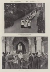 O funeral do senhor Gladstone